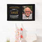 Persoonlijke foto Template vader verjaardag Spandoek (Insitu)
