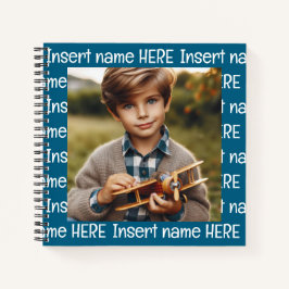 Persoonlijke foto & titel voor elke gelegenheid Oc Notitieboek