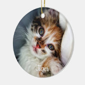 Persoonlijke foto-toetsenbord voor voetstuk keramisch ornament (Links)