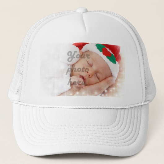 Persoonlijke foto trucker pet (Voorkant)