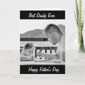 Persoonlijke foto Vaderdag kaart (Voorkant)