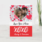 Persoonlijke foto-Valentijnsdag Kaart (Voorkant)