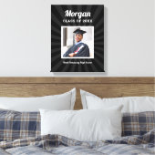 Persoonlijke foto van afgestudeerde van de klas va canvas afdruk (Insitu (Slaapkamer))