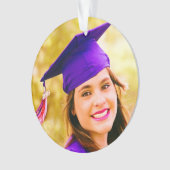Persoonlijke foto van Afstuderen Ornament (voorkant)