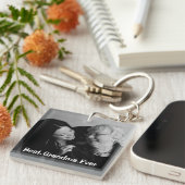 Persoonlijke foto van beste grootmoeder ooit sleutelhanger (Voorkant Rechts)