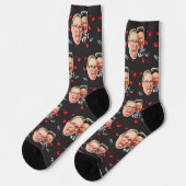 Persoonlijke foto van beste vrienden - Gezicht op  Sokken (Links)