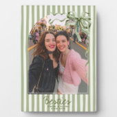 Persoonlijke Foto van Beste Vriendinnen met Strepe Fotoplaat (voorkant)