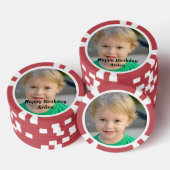 Persoonlijke foto van Birthday Poker Chips (Opstapeling)