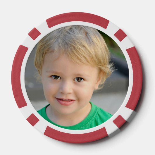 Persoonlijke foto van Birthday Poker Chips (Achterkant)