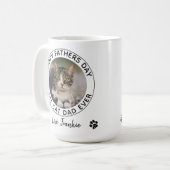 Persoonlijke foto van Cat Dad Vaderdag Pet Koffiemok (Voorkant links)