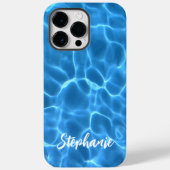 Persoonlijke foto van Cool Blue Swimming Case-Mate iPhone Case (Achterkant)