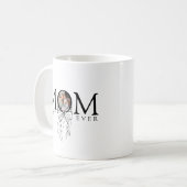 Persoonlijke foto van de beste moeder ooit koffiemok (Voorkant links)