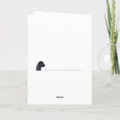 Persoonlijke foto van de dierenarts Pet Care Pet Bedankkaart (Achterkant)