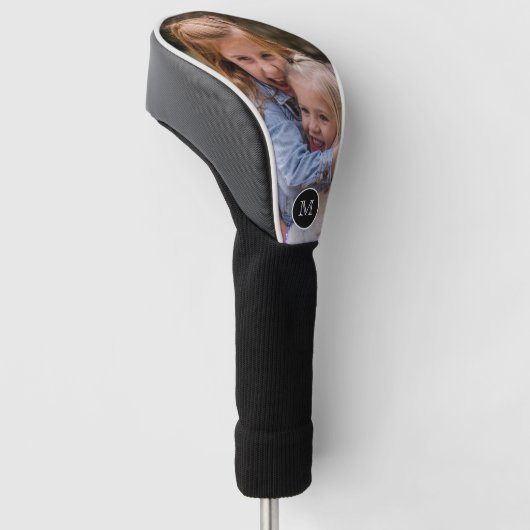 Persoonlijke foto van de monogram golfheadcover (Schuin)
