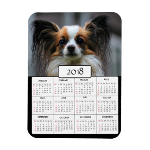 Persoonlijke foto van Dog 2018 Calendar Magnet Magneet