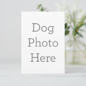 8.9 x 12.7 cm Enkele bedankkaart (Staand voorkant)