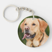 Persoonlijke foto van Dog dubbelzijdig Sleutelhanger (Voorkant)