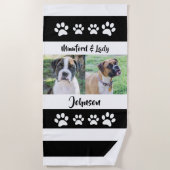 Persoonlijke foto van Dog, familie Strandlaken (Voorkant)