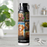 Persoonlijke foto van Dog Mam Waterfles<br><div class="desc">Gepersonaliseerde Beste Hond Mama 9 Foto Collage Waterfles. Deze oprechte waterfles is een perfecte manier om de hondenmoeder in je leven te vieren. Met een collage van negen gekoesterde dierenfoto's brengt deze fles geliefde herinneringen samen voor een ontroerende, dagelijkse herinnering. Aan de onderkant wordt Best Dog Mom weergegeven in een...</div>