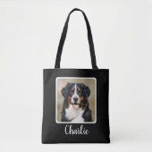 Persoonlijke foto van Dog Tote Bag (Voorkant)