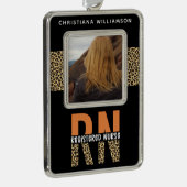 Persoonlijke foto van geregistreerd verpleegkundig verzilverd omlijst ornament (Rechts)