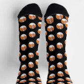 Persoonlijke foto van gezicht Zwart Crew-sokken Sokken (Top)