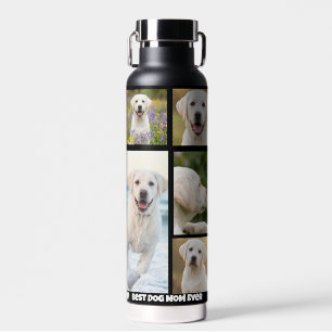 Persoonlijke foto van hond en moeder waterfles
