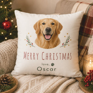 Persoonlijke foto van huisdier Kerstcadeau kussen