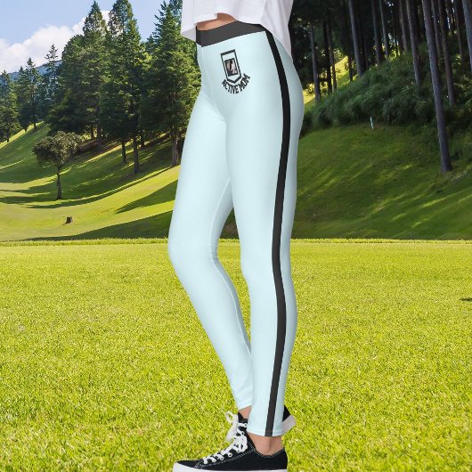 Persoonlijke foto van huisdier met ijsblauw zwarte leggings