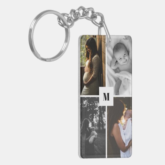 Persoonlijke foto van Initiaal Sleutelhanger (Voorkant Links)