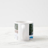 Persoonlijke foto van kinderen Espresso Mok (Achterkant)