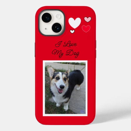 Persoonlijke foto van mijn hond Case-Mate iPhone case (Achterkant)