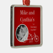 Persoonlijke foto van Ornament Red Double Bike (Rechts)
