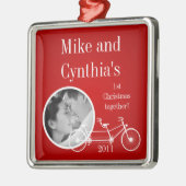 Persoonlijke foto van Ornament Red Double Bike (Links)