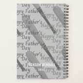 Persoonlijke foto van papa organisator planner (Achterkant)