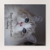 Persoonlijke foto van Pet Best Ragdoll Cat Ever Ji Legpuzzel (Horizontaal)