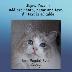 Persoonlijke foto van Pet Best Ragdoll Cat Ever Ji Legpuzzel