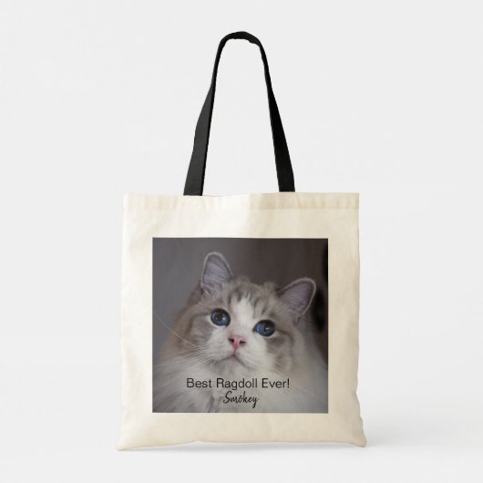 Persoonlijke foto van Pet Beste ragdoll Cat Ever T Tote Bag (Achterkant)