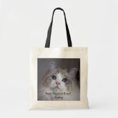 Persoonlijke foto van Pet Beste ragdoll Cat Ever T Tote Bag (Voorkant)