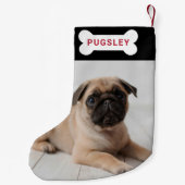 Persoonlijke foto van Pet Dog Bone Kleine Kerstsok (Achterkant)