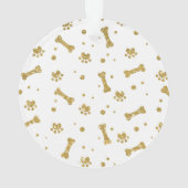 Persoonlijke foto van Pet Dog Puppy Holiday Ornament (achterkant)