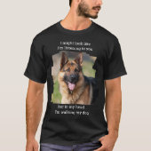 Persoonlijke foto van Pet Funny Dog Dad T-shirt (Voorkant)