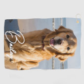 Persoonlijke foto van Pet Golfhanddoek (Horizontaal)