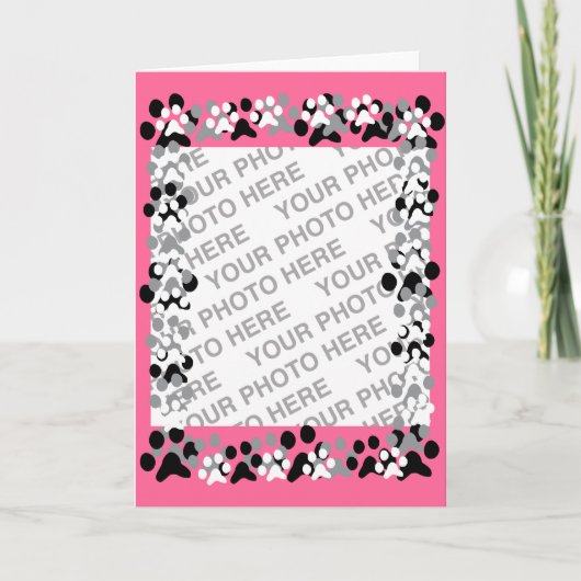 Persoonlijke foto van Pet Kaart (Voorkant)