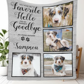 Persoonlijke foto van Pet Memorial Keepomwille Fleece Deken