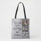 Persoonlijke foto van Pet Memorial Keepomwille Tote Bag (Voorkant)