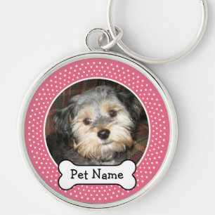 Persoonlijke foto van Pet met honden Sleutelhanger