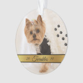 Persoonlijke foto van Pet Ornament (voorkant)