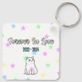 Persoonlijke foto van Pet Sleutelhanger (Achterkant)