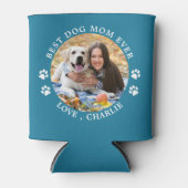 Persoonlijke foto van Pet Trendy Best Dog Mam ooit Blikjeskoeler (Voorkant)